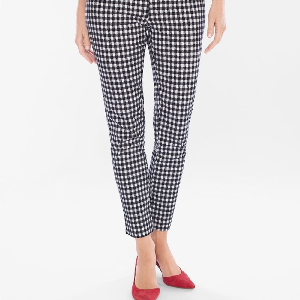 Chicos gingham crops